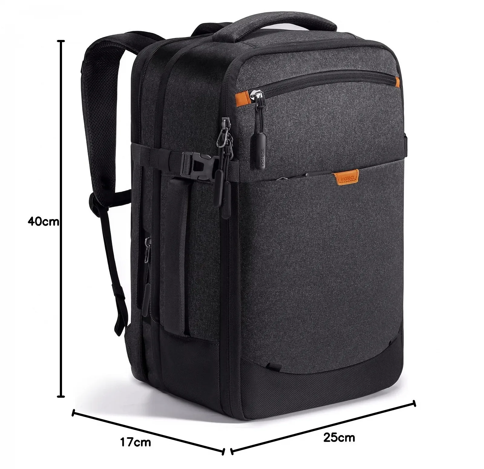 Рюкзак для ноутбука Inateck 17-20L Ryanair Hand Luggage 14 Inch MacBook Pro, фото №11 Рюкзак для ноутбука Inateck 17-20L Ryanair Hand Luggage 14 Inch MacBook Pro, фото №11