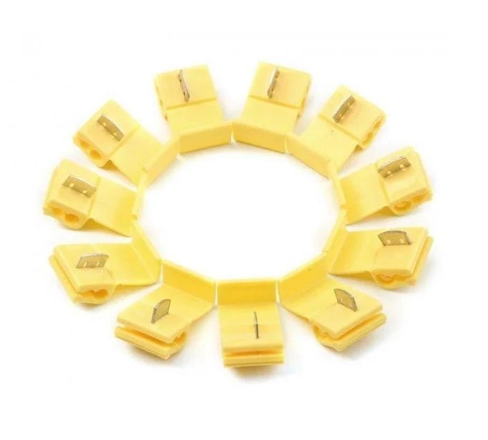 Набор клемм для быстрого монтажа с врезным контактом электрические 20 шт 252352252 ТІС, фото №1 Набор клемм для быстрого монтажа с врезным контактом электрические 20 шт 252352252 ТІС, фото №1