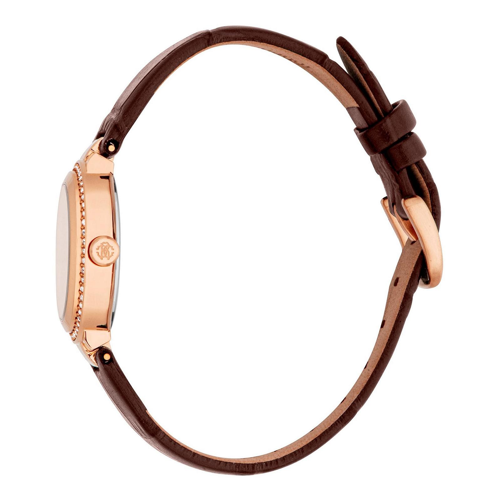 Годинник Roberto Cavalli Кварцовий Аналоговий Шкіряний Ремінець, темно-сірий, фото №2