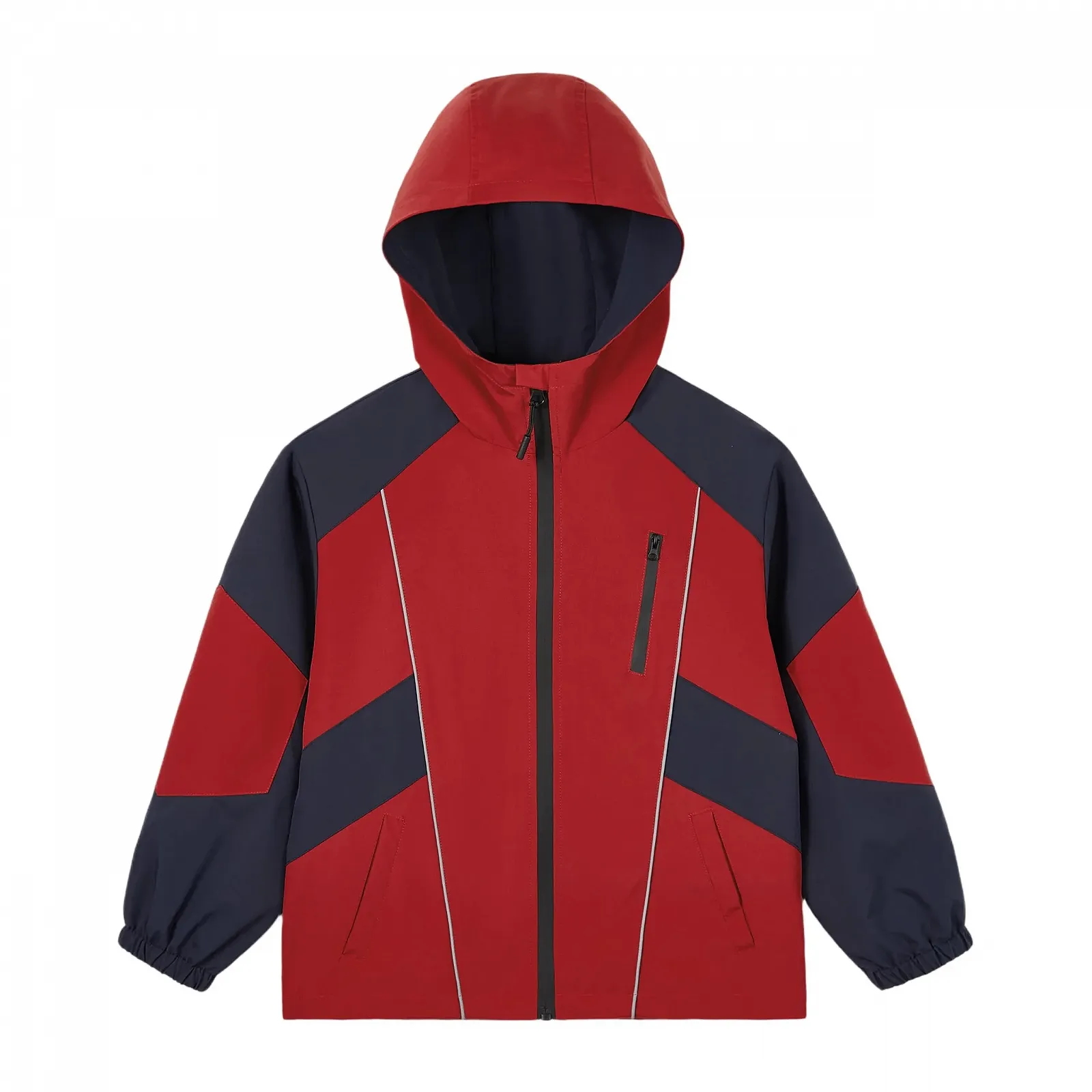 Водонепроникна куртка для хлопчиків Rolanko, легка вітровка, софтшел верхній одяг з капюшоном і блискавкою, фото №1