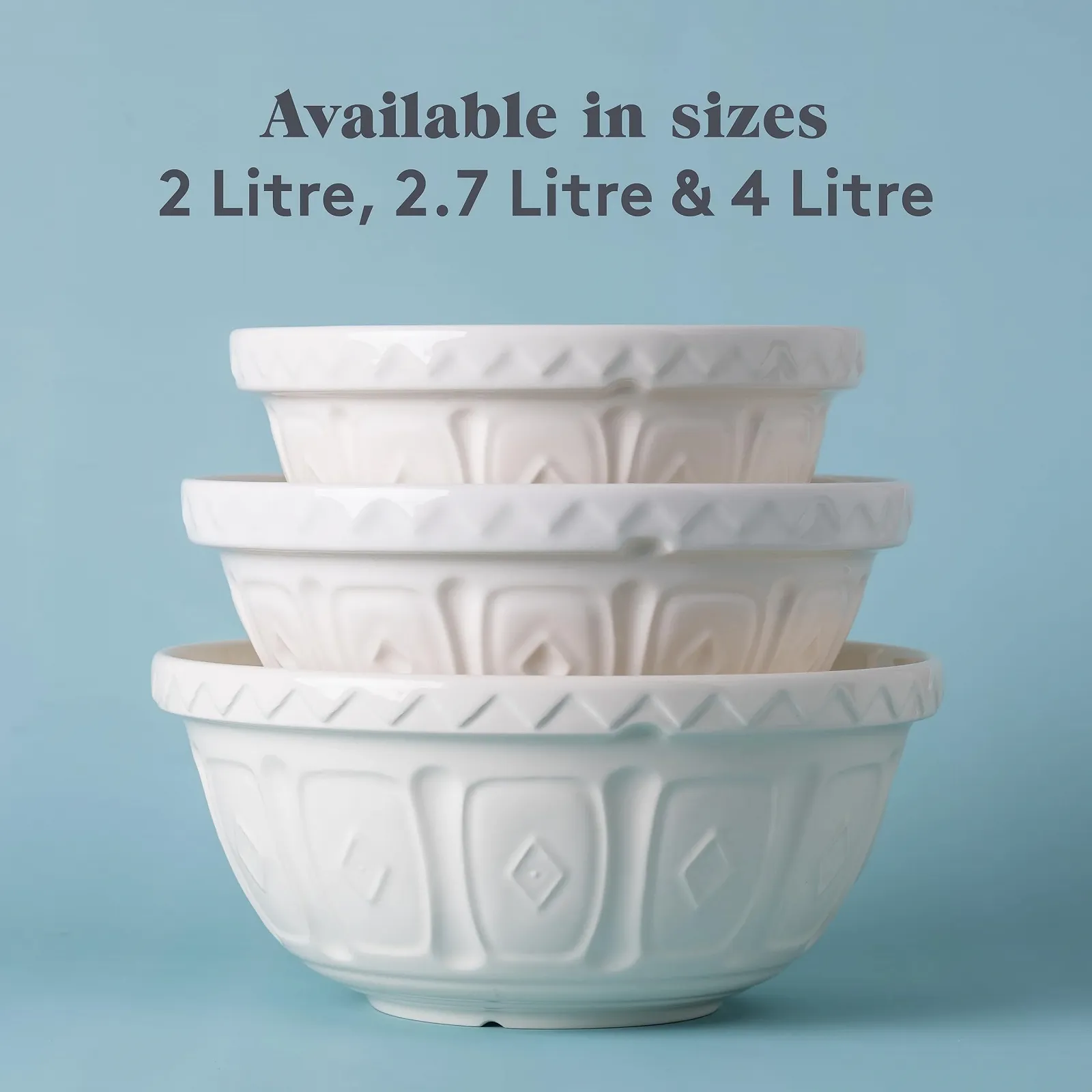 Миска Mason Cash S12 Colour Cream 29 см 4 л Кераміка, фото №6 Миска Mason Cash S12 Colour Cream 29 см 4 л Кераміка, фото №6
