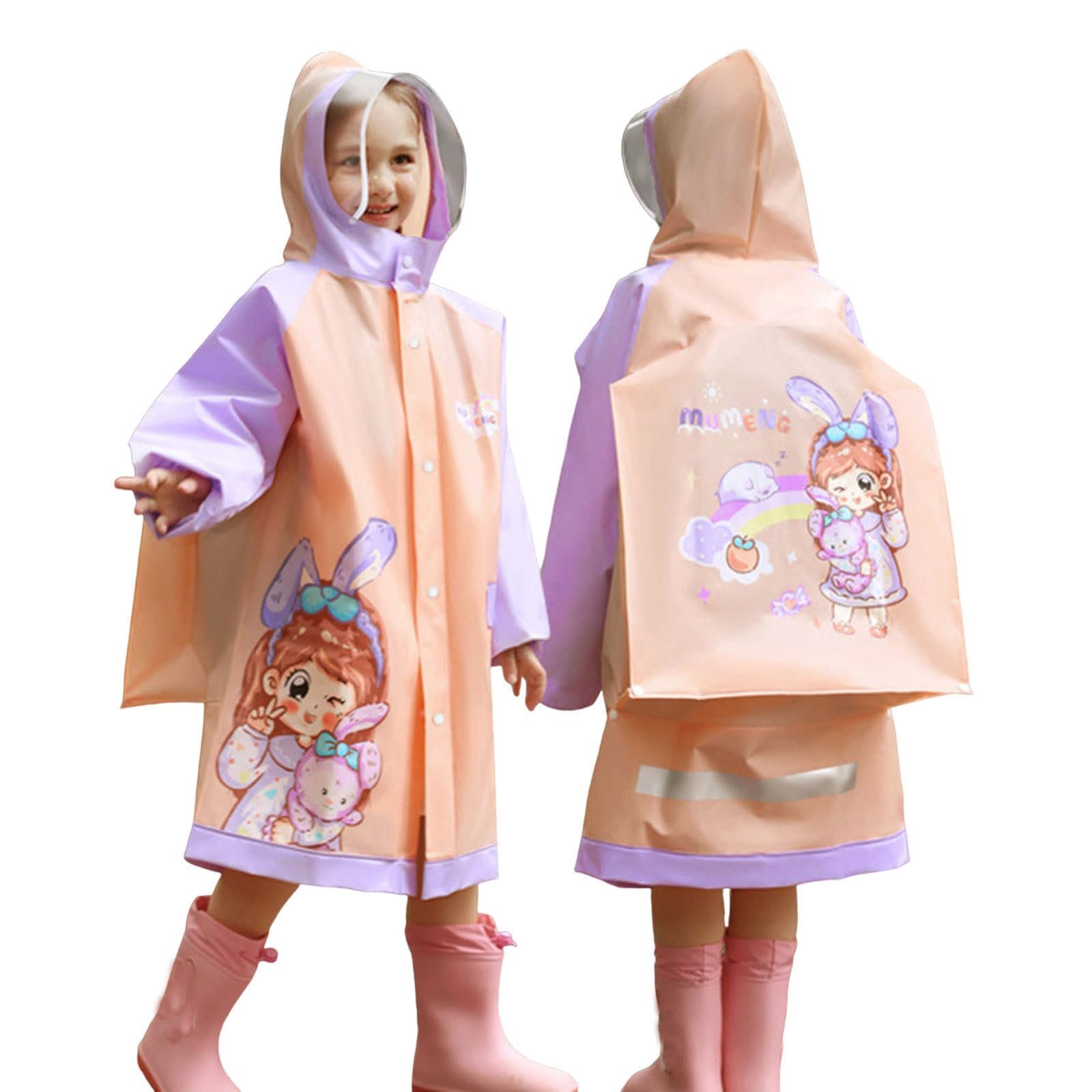 Дождевой плащ GXYANiaoy Велосипедный детский с рукавами Длинный Дождевой костюм для девочек Дождевое пончо Прозрачный Велосипедный Легкий Дождевик Пончо Дуб Водонепроницаемый Для пешего туризма Спортивный Дождевой плащ Дождевая куртка, фиолетовый, фото №1 Дождевой плащ GXYANiaoy Велосипедный детский с рукавами Длинный Дождевой костюм для девочек Дождевое пончо Прозрачный Велосипедный Легкий Дождевик Пончо Дуб Водонепроницаемый Для пешего туризма Спортивный Дождевой плащ Дождевая куртка, фиолетовый, фото №1