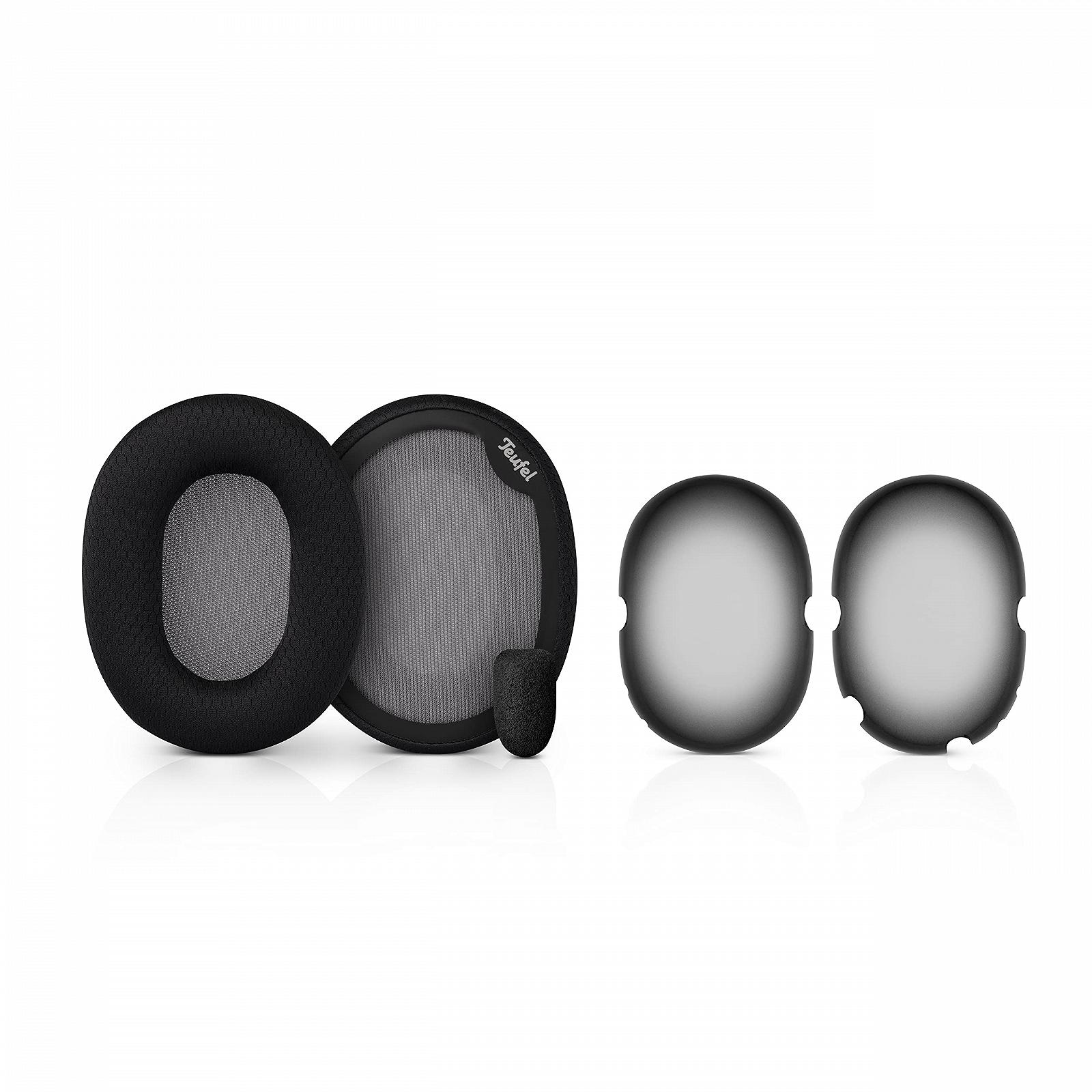 Навушники Teufel ZOLA Ігрові з 7.1 USB звуковою картою, DTS Headphone: X® 2.0 навколозвуковий звук, Регульований мікрофонний штатив з HD конденсаторним мікрофоном Світло-сірий, Чорний, фото №3