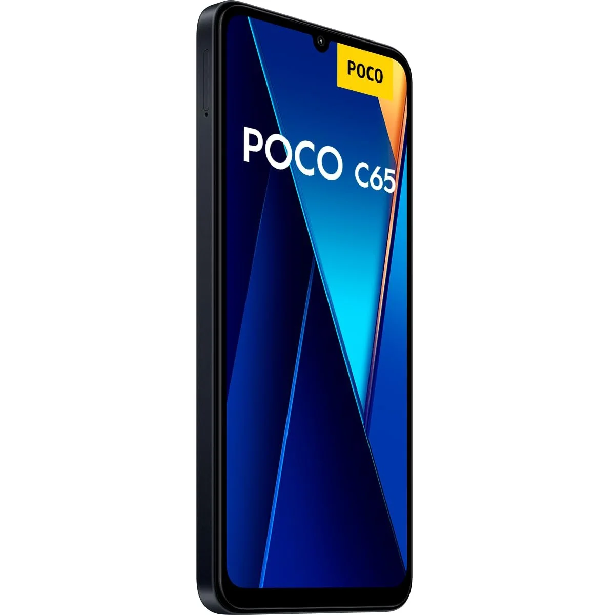 Смартфон з навушниками XIAOMI Poco C65 6+128 GB 6.74 дюйма 90 Hz 5000мАг 18W 50 MP AI Triple Camera Black, фото №4