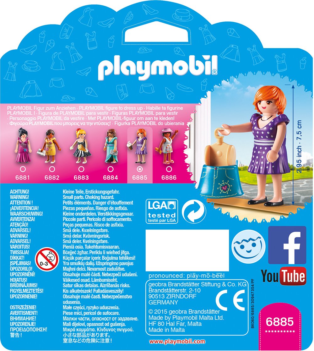 Лялька Playmobil City Fashion Girl з змінним одягом, фото №3 Лялька Playmobil City Fashion Girl з змінним одягом, фото №3