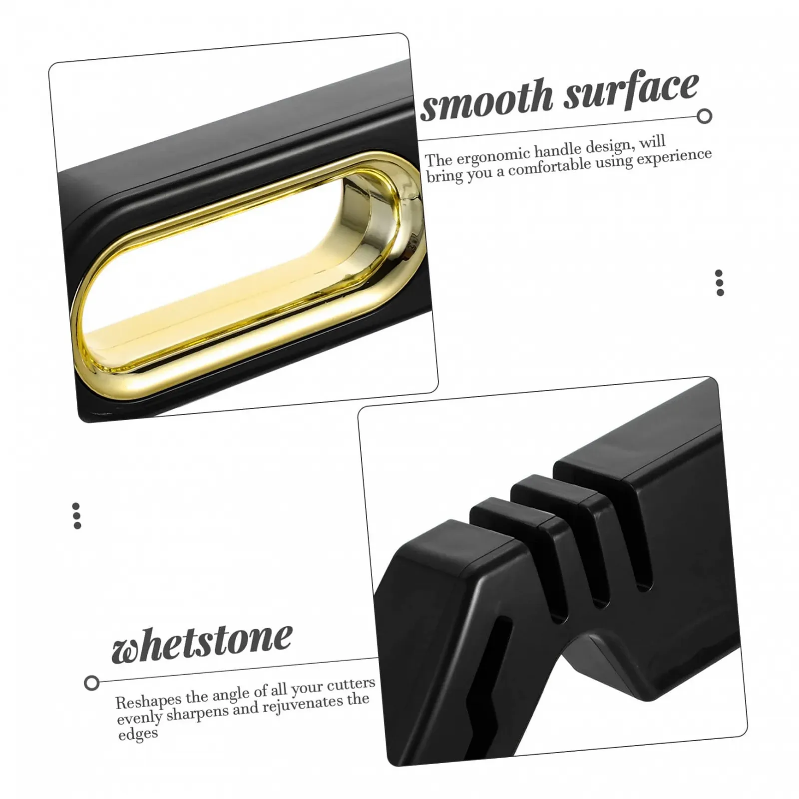 Профессиональная точилка для ножей и ножниц Mobestech Черная, фото №3