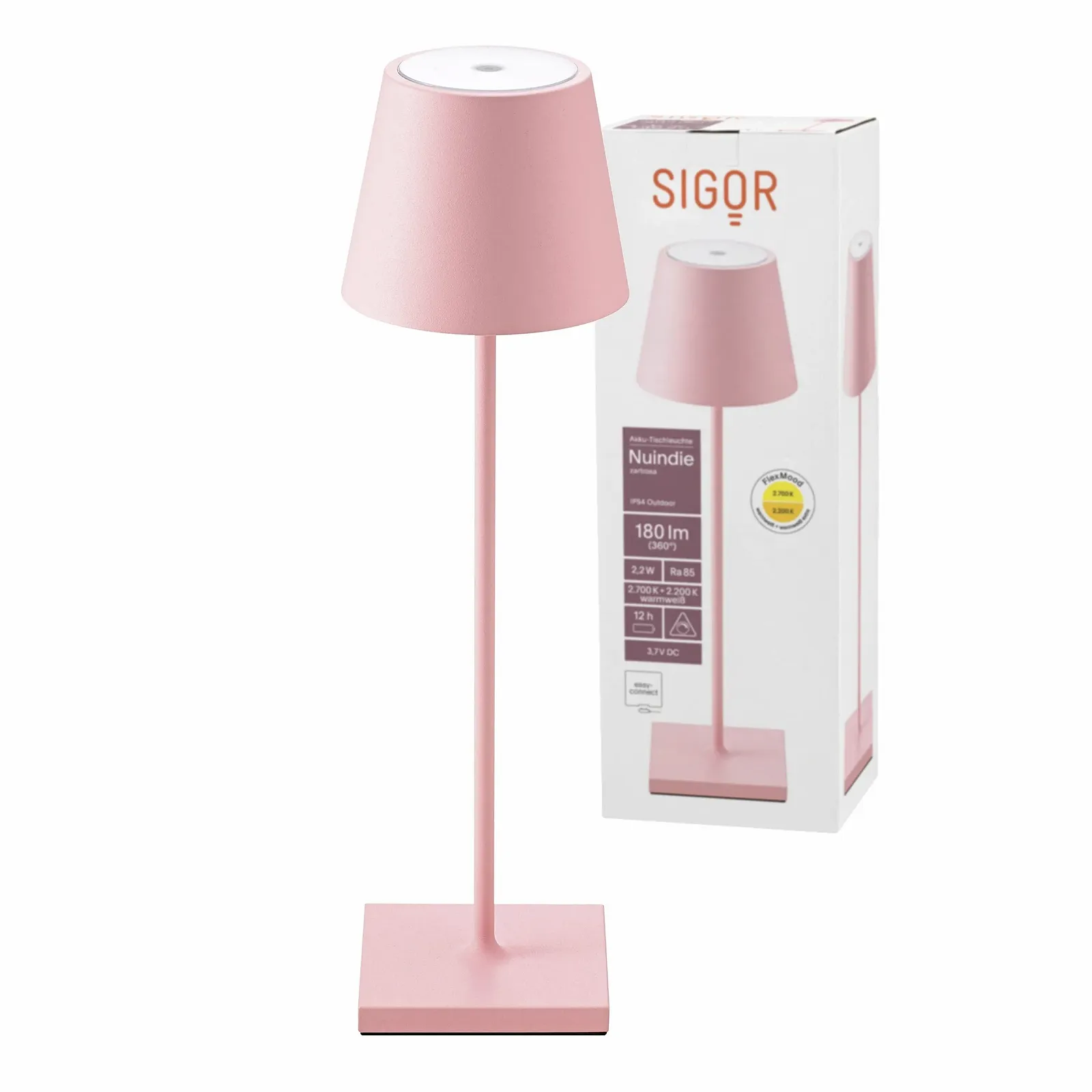 Настільна лампа SIGOR Nuinide LED Акумуляторна Диммована, фото №1