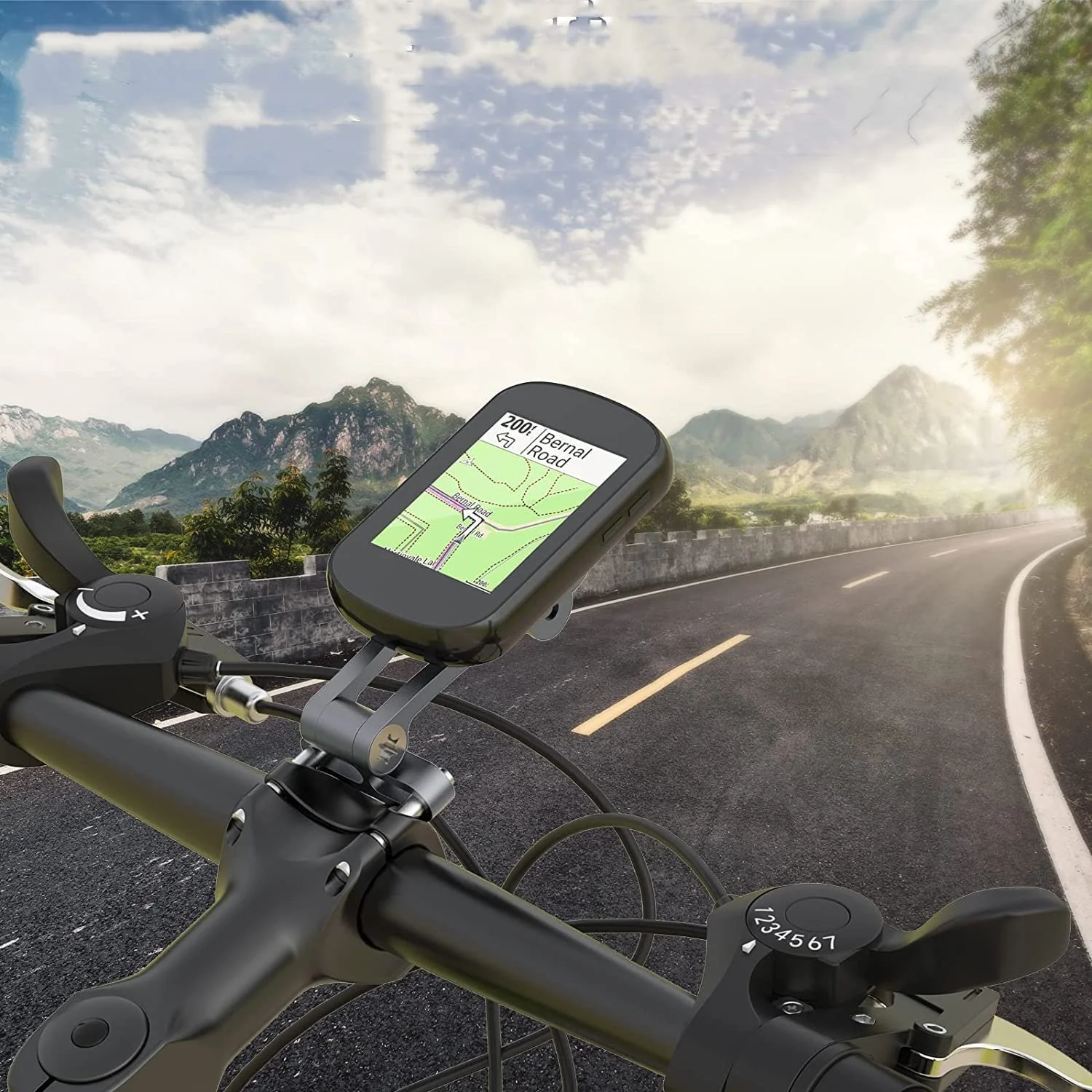 Адаптер крепления для велокомпьютера Garmin Bryton Cateye, фото №3