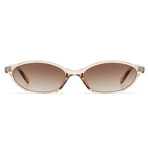 Овальні сонцезахисні окуляри в стилі ретро RUNHUIS, вінтажні тонкі окуляри «котяче око» synthetic.ua - Фото 1