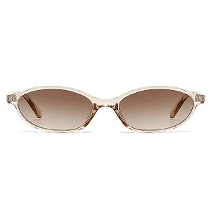 Овальні сонцезахисні окуляри в стилі ретро RUNHUIS, вінтажні тонкі окуляри «котяче око» synthetic.ua - Фото 1