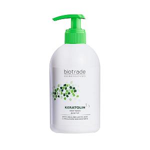Гель для душу Biotrade Keratolin для нормальної, сухої, дуже сухої та шкіри, що лущиться, 400 мл - Фото 1