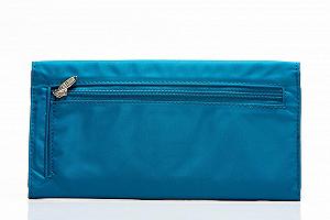 Женский кошелек Big Skinny Slim Trifold Checkbook до 40 карт synthetic.ua - Фото 1