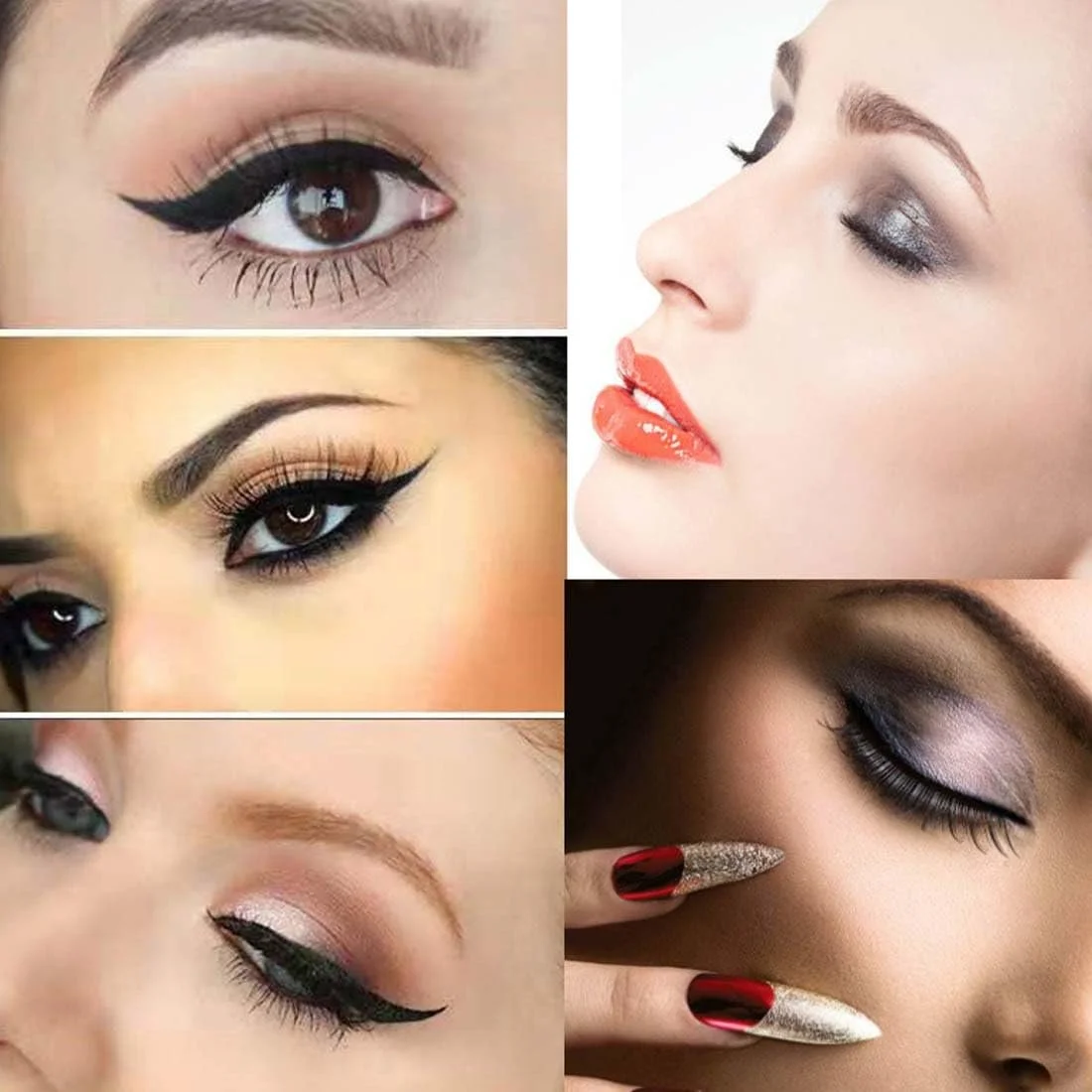 Трафарет для підводки і тіней, 8 штук, фото №6 Трафарет для підводки і тіней, 8 штук, фото №6