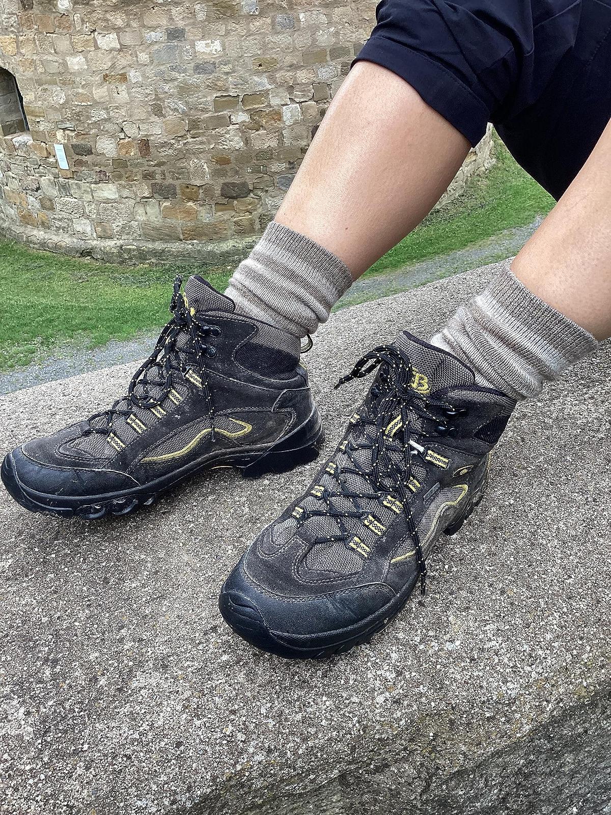 Шкарпетки Alpaka, 2 пари, Тонкі смугасті шкарпетки з альпаки, фото №7