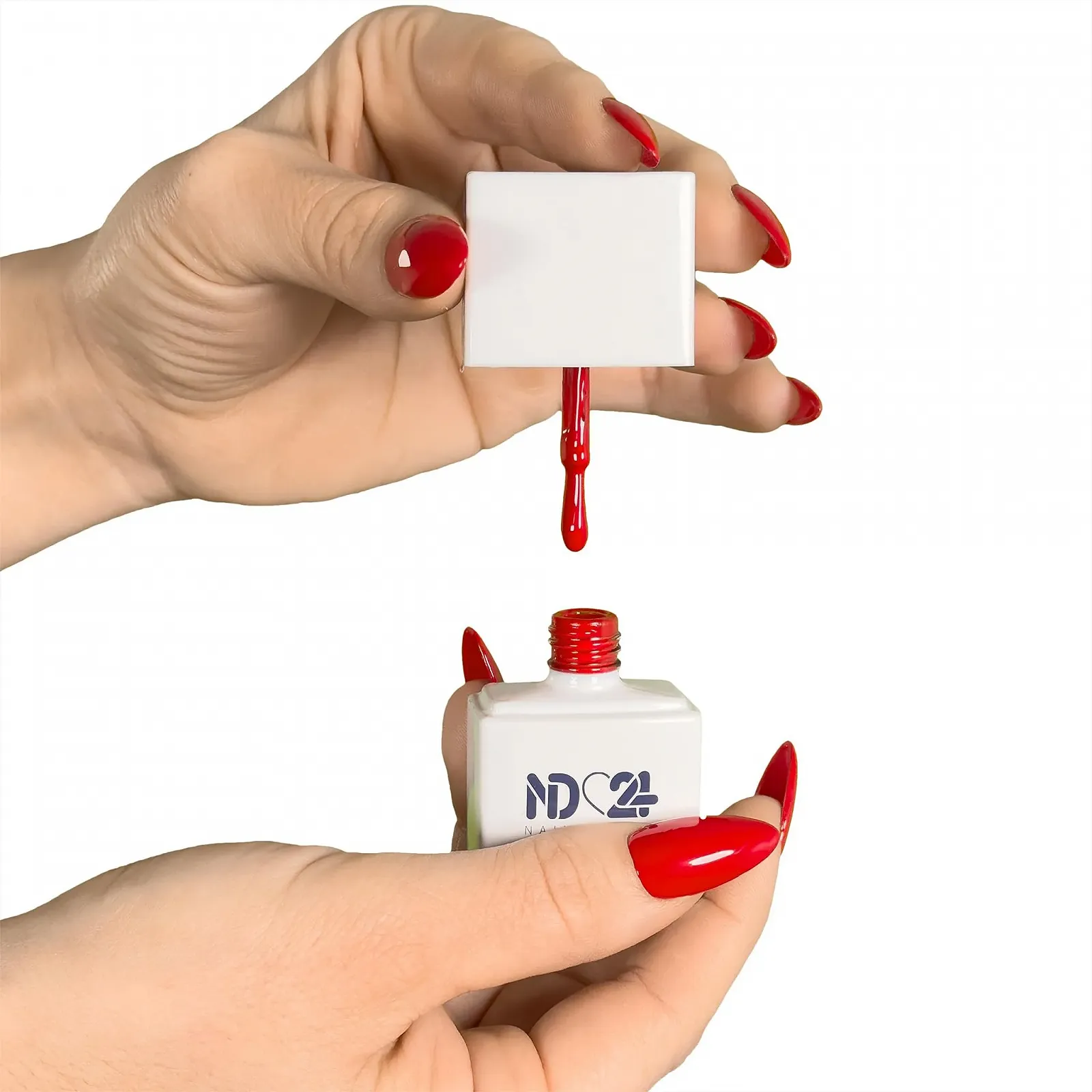 Гель-лак ND24 NailDesign® Soak Off Shellac 12 мл Sexy Scarlet, фото №7 Гель-лак ND24 NailDesign® Soak Off Shellac 12 мл Sexy Scarlet, фото №7