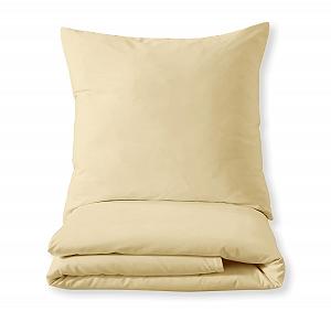 Постільний комплект Mako Satin 135 x 200 см, 155 x 220 см, 200 x 200 см, 200 x 220 см, розмір: 135 x 200 см, колір: натуральний - Фото 1