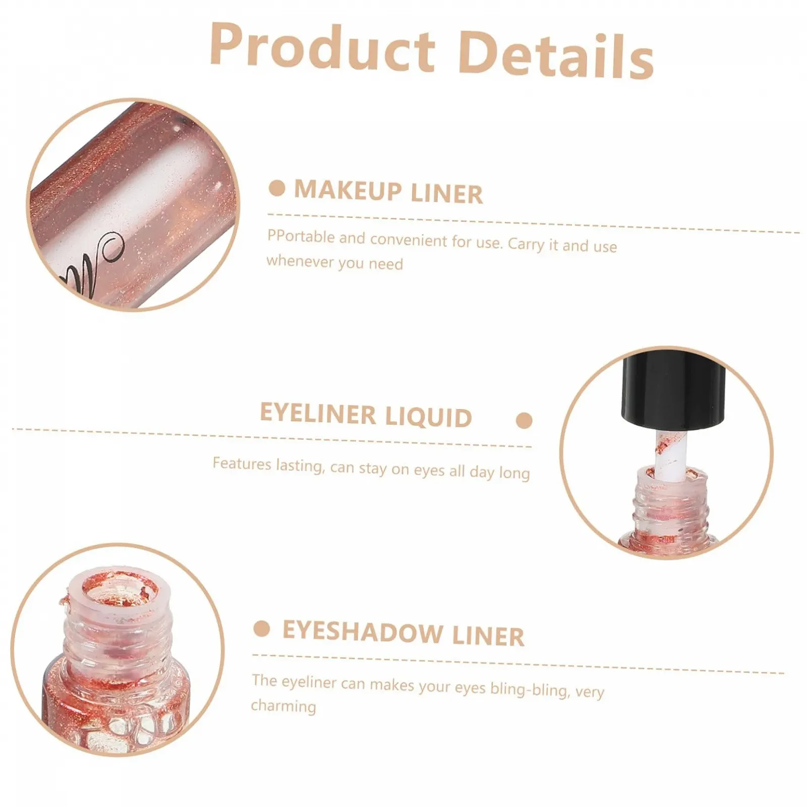 Блискуча Підводка для очей POPETPOP, фото №5