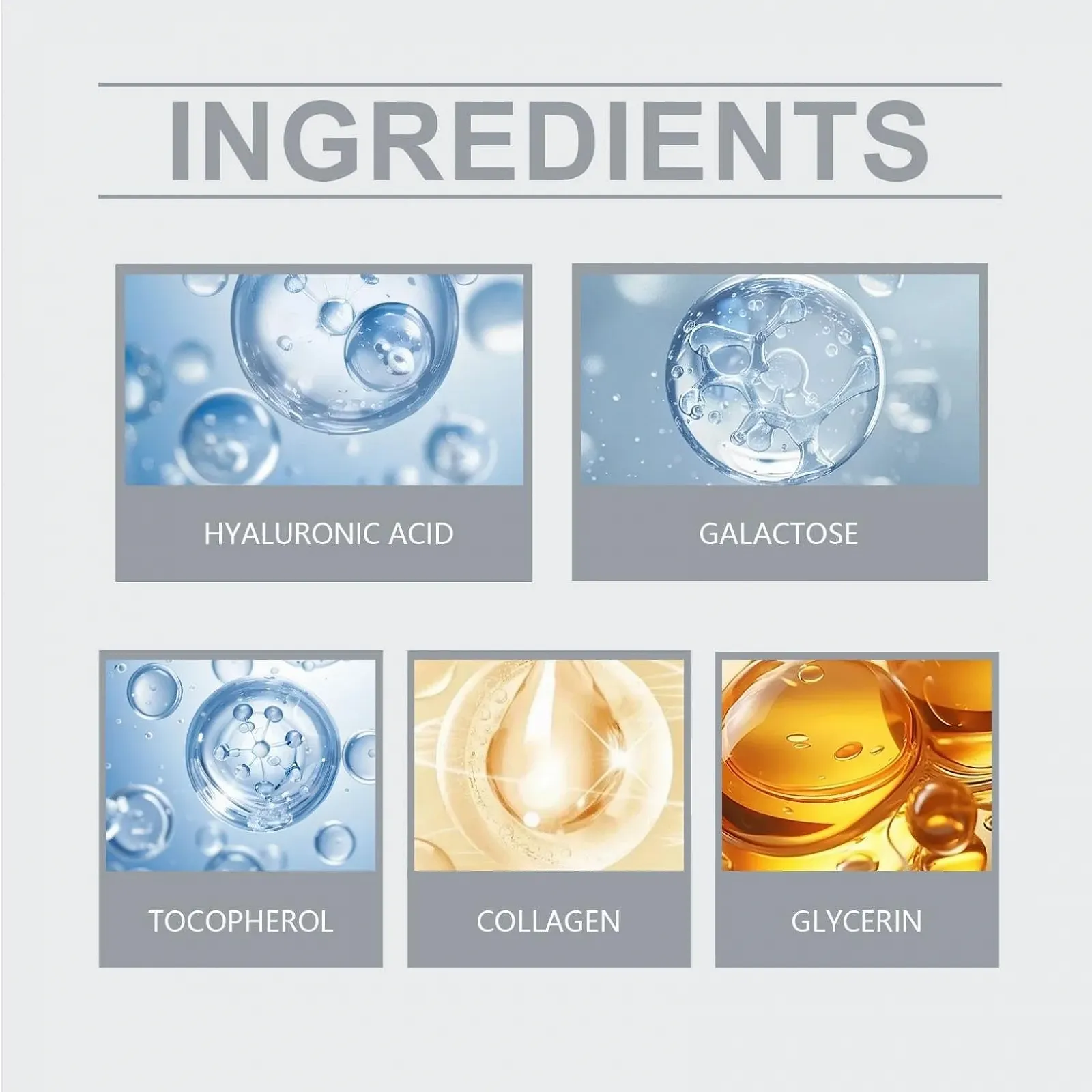 Маска для лица коллагеновая Nifora Hydra Organic Korean увлажняющая для ночного использования для гладкой увлажняющей кожи, улучшения упругости (12 штук), фото №7