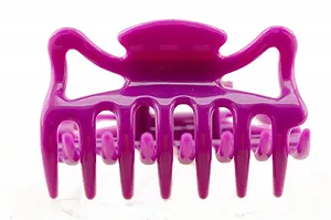 Заколка для волос WeLoveBeads 6 см Фиолетовая Сделано в Германии, упаковка 2 шт. - Фото 1