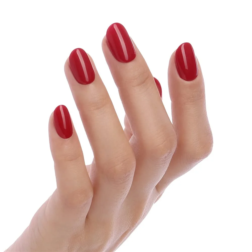 Гель-лак BLUESKY Ruby Red Collection Bulls Eye QXG222 Красный, фото №3 Гель-лак BLUESKY Ruby Red Collection Bulls Eye QXG222 Красный, фото №3