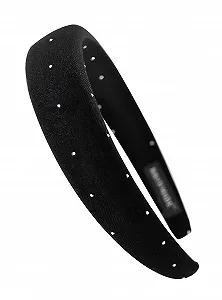 Обруч Бархатный с Мягкой Подкладкой и Стразами synthetic.ua - Фото 1