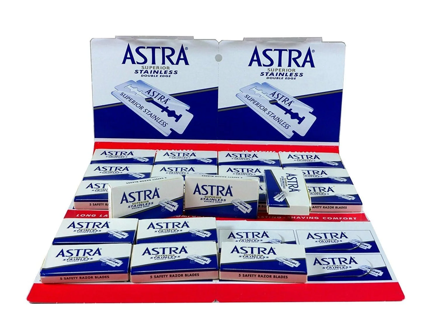 Лезвия для бритья Astra Superior Stainless Double Edge 100 шт., фото №2