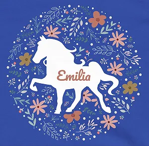 Світшот Shirtracer Дитячий світшот Хлопчики Дівчата Коні Дівчинка-Кінь synthetic.ua - Фото 1