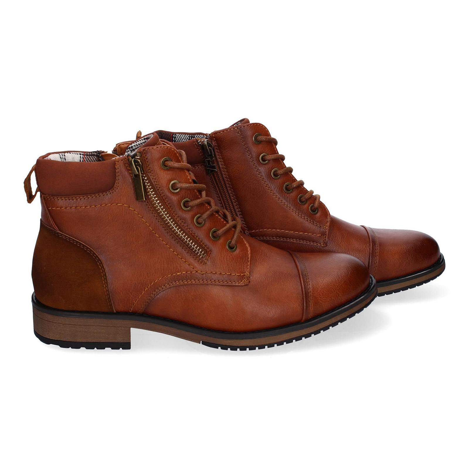 Чоловічі Чоботи shoes&blues.es Класичний Дизайн Круглий Носок, фото №5