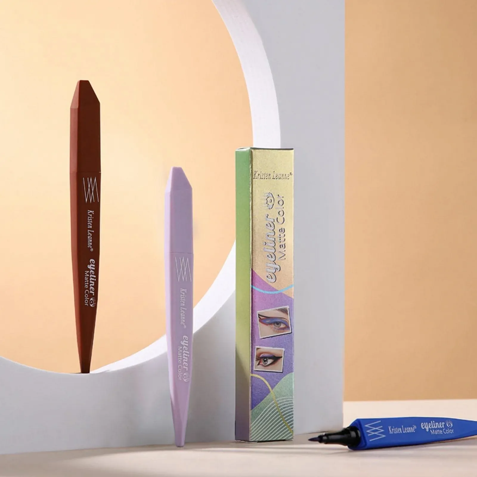 Набір підводок для очей Rianpesn, 8 кольорів, фото №7 Набір підводок для очей Rianpesn, 8 кольорів, фото №7