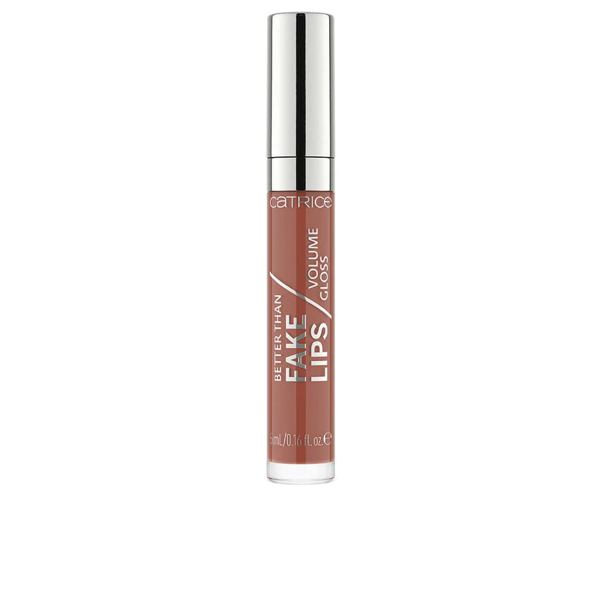 Блиск Catrice Better Than Fake Lips Volume Gloss No. 080 Boosting Brown Нюд, фото №1