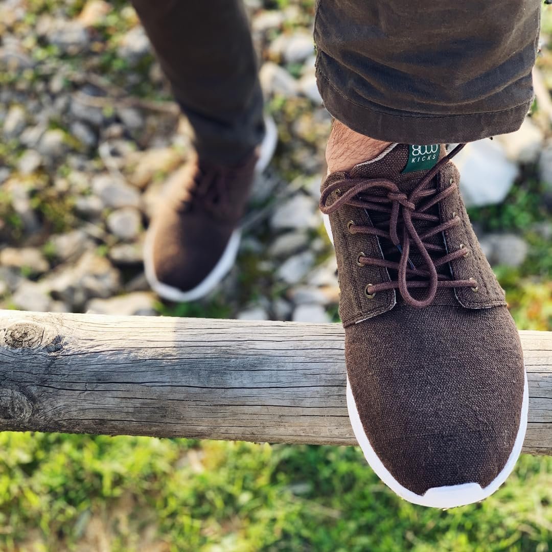 Кроссовки 8000Kicks Explorer V2 Водонепроницаемые Конопляные Унисекс, фото №5