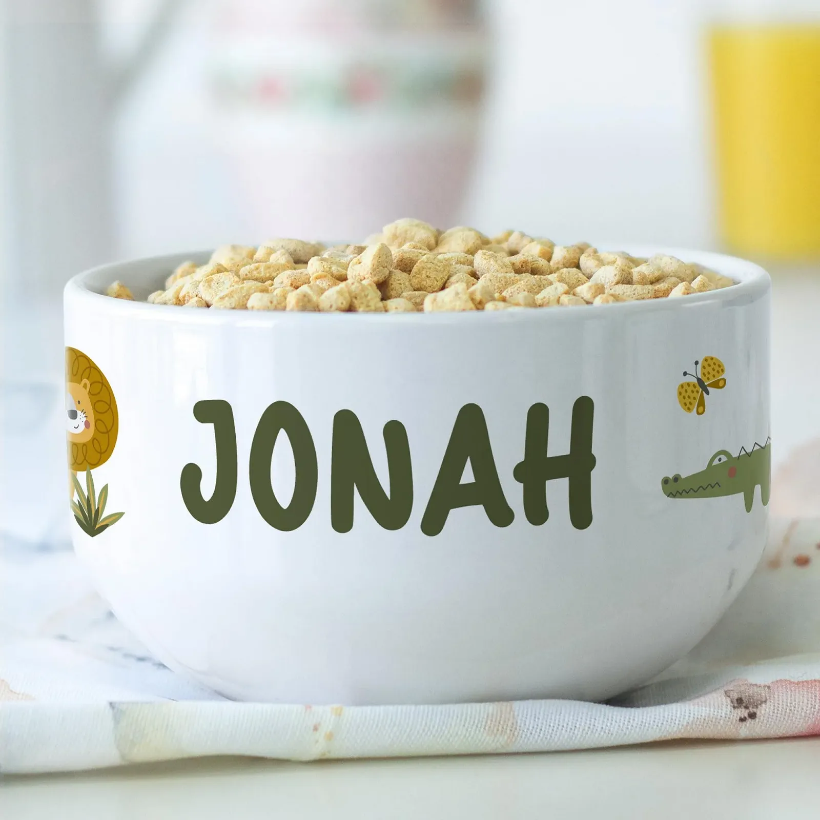 Тарелка GRAZDesign Jungle Safari Animals Керамическая, фото №2 Тарелка GRAZDesign Jungle Safari Animals Керамическая, фото №2