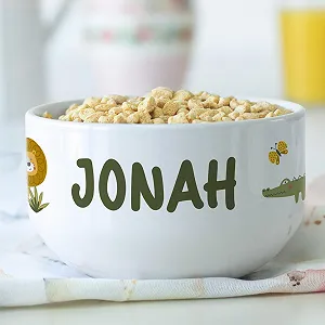 Тарелка GRAZDesign Jungle Safari Animals Керамическая synthetic.ua - Фото 1