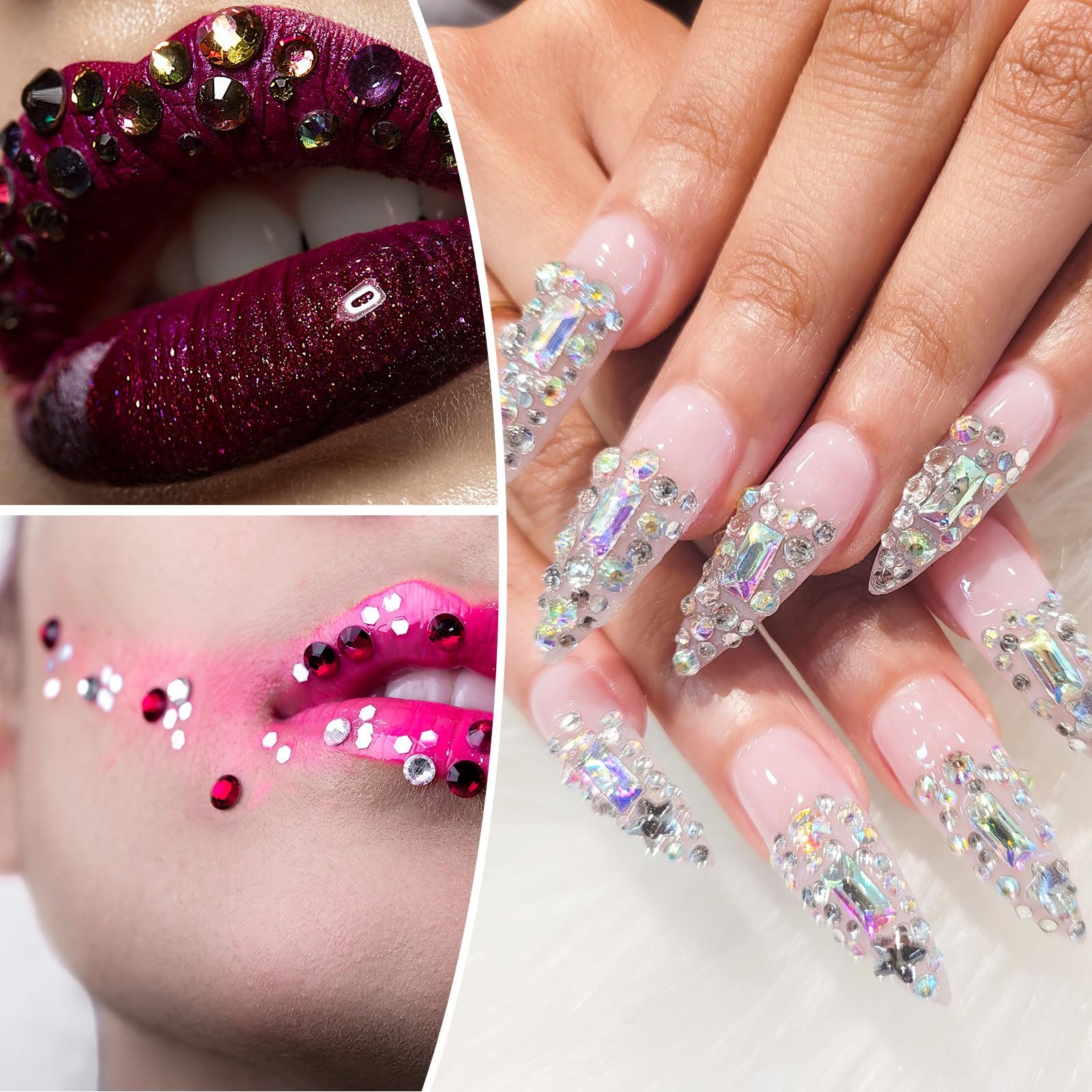 Стрази Плоскі 3 мм 24 кольори Crystal Jelly, круглі діаманти, нігтів, фото №3 Стрази Плоскі 3 мм 24 кольори Crystal Jelly, круглі діаманти, нігтів, фото №3