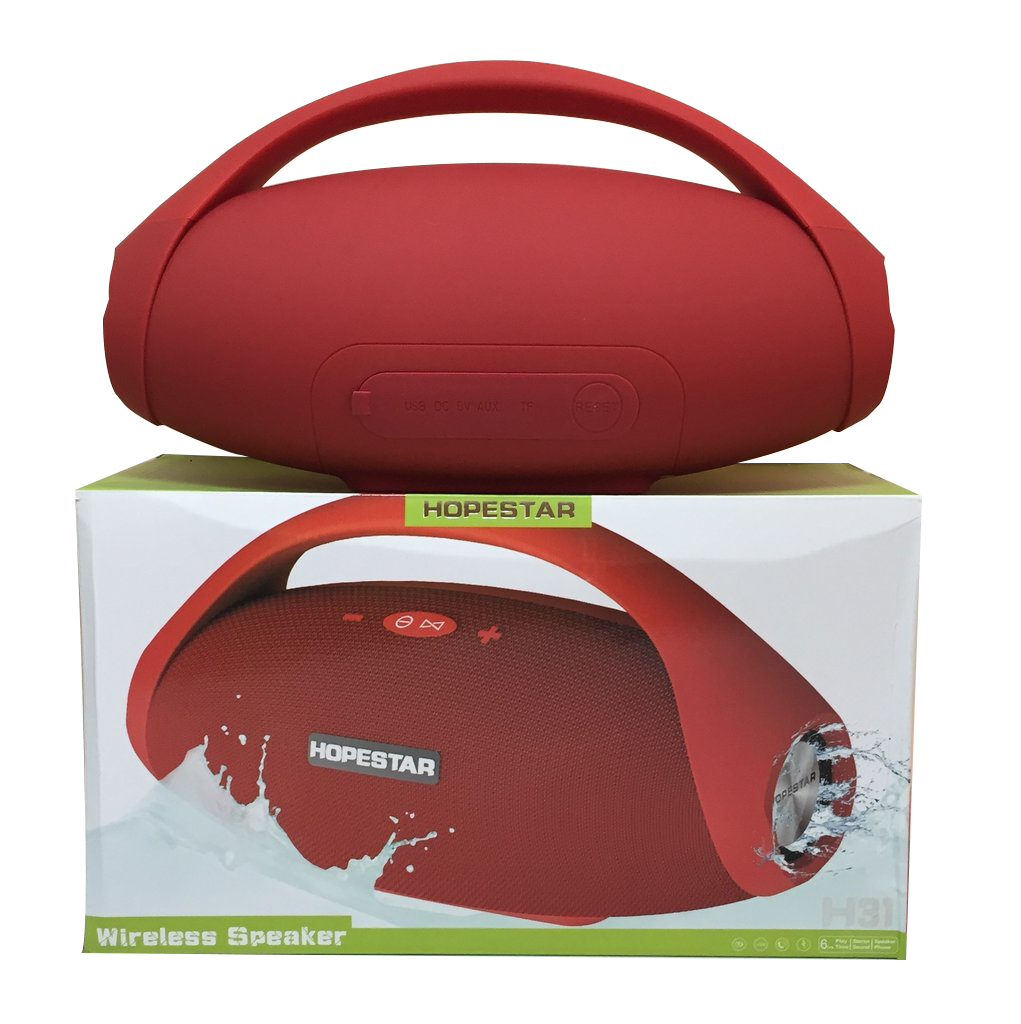 Портативная Bluetooth колонка Hopestar H31 Красная, фото №3