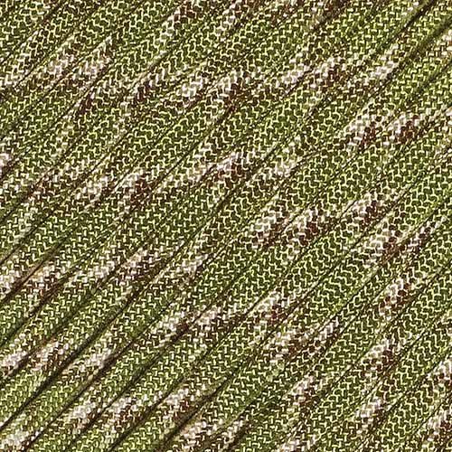 Паракорд West Coast Paracord Typ III 550 Premium, 30 м, нейлон, 7 жил, Multi Camo, фото №1