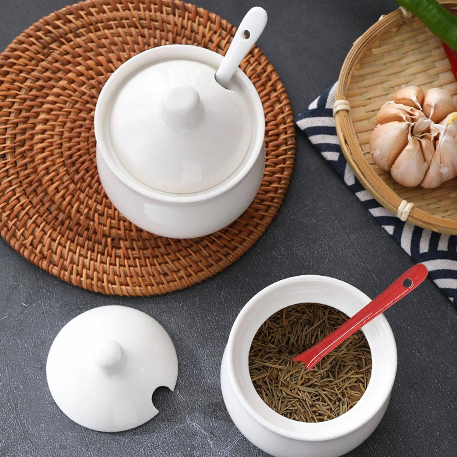 Набор керамических ложек 7 шт, фото №4