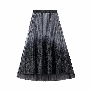 Юбка Valin A-силуэта макси из тюля однотонная S0028 Женская - Фото 1