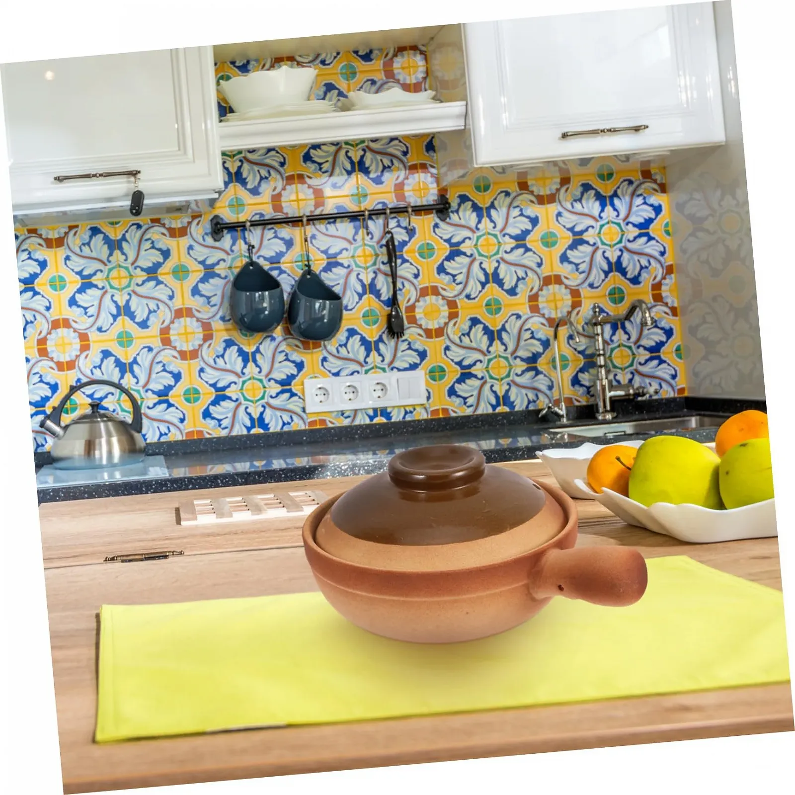 Керамический горшок Sosoport для приготовления риса с крышкой, фото №7