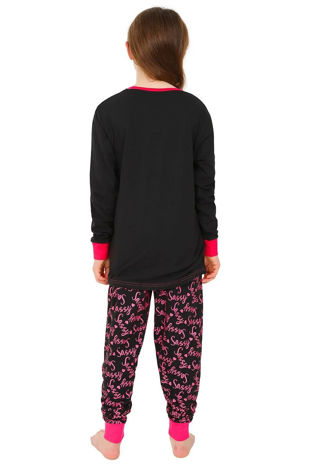 Пижама The PyjamaFactory Для девочек I'm Not Always Sassy Sometimes I Sleep Хлопок, 9-16 лет, фото №5 Пижама The PyjamaFactory Для девочек I'm Not Always Sassy Sometimes I Sleep Хлопок, 9-16 лет, фото №5