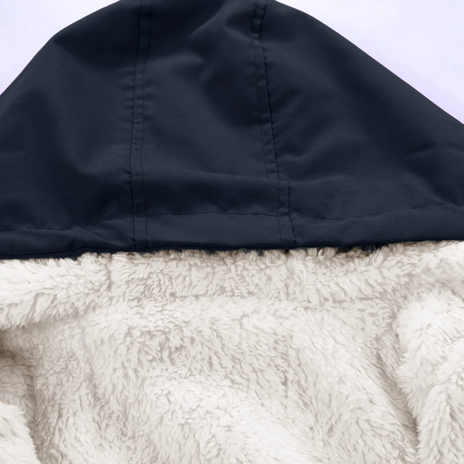 Жіноче пальто з капюшоном на шнурках, штучне, модне, зимове, фото №4 Жіноче пальто з капюшоном на шнурках, штучне, модне, зимове, фото №4