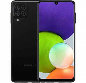 Смартфон Samsung Galaxy A22 4-128 Gb black SM-A225FZKG 58026 - Фото 1