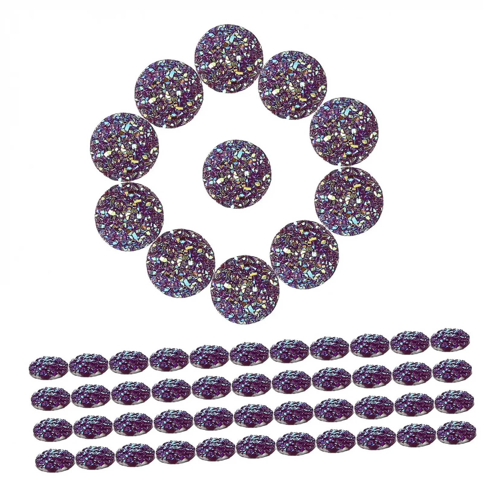 Стрази Плоскі круглі 200 шт., фото №8