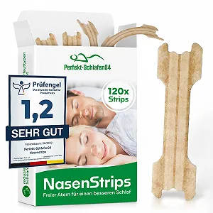 Пластирі для носа проти хропіння Extra Strong 120 шт 66 x 19 мм - Фото 1