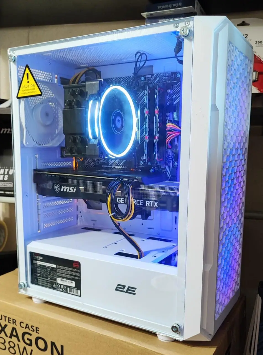 Ігровий комп'ютер RYZEN 5 5500 4.2 GHZ, RTX 3070 8 GB, 16GB DDR4, SSD M.2 1TB, фото №8