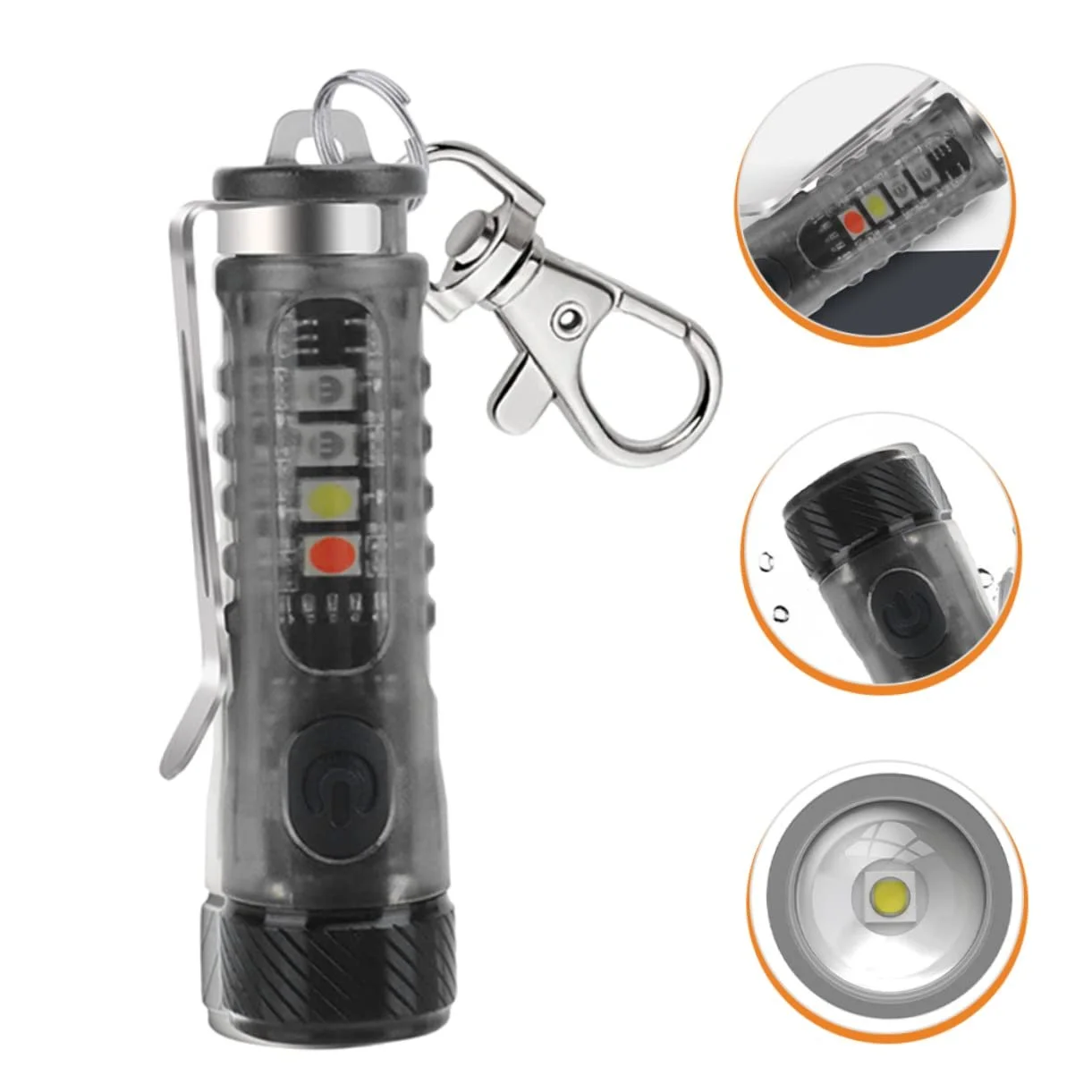Міні Ліхтарик Toddmomy LED Регульоване світло, Перезаряджуваний для кемпінгу та активного відпочинку, Компактний та портативний для надзвичайних ситуацій, фото №7