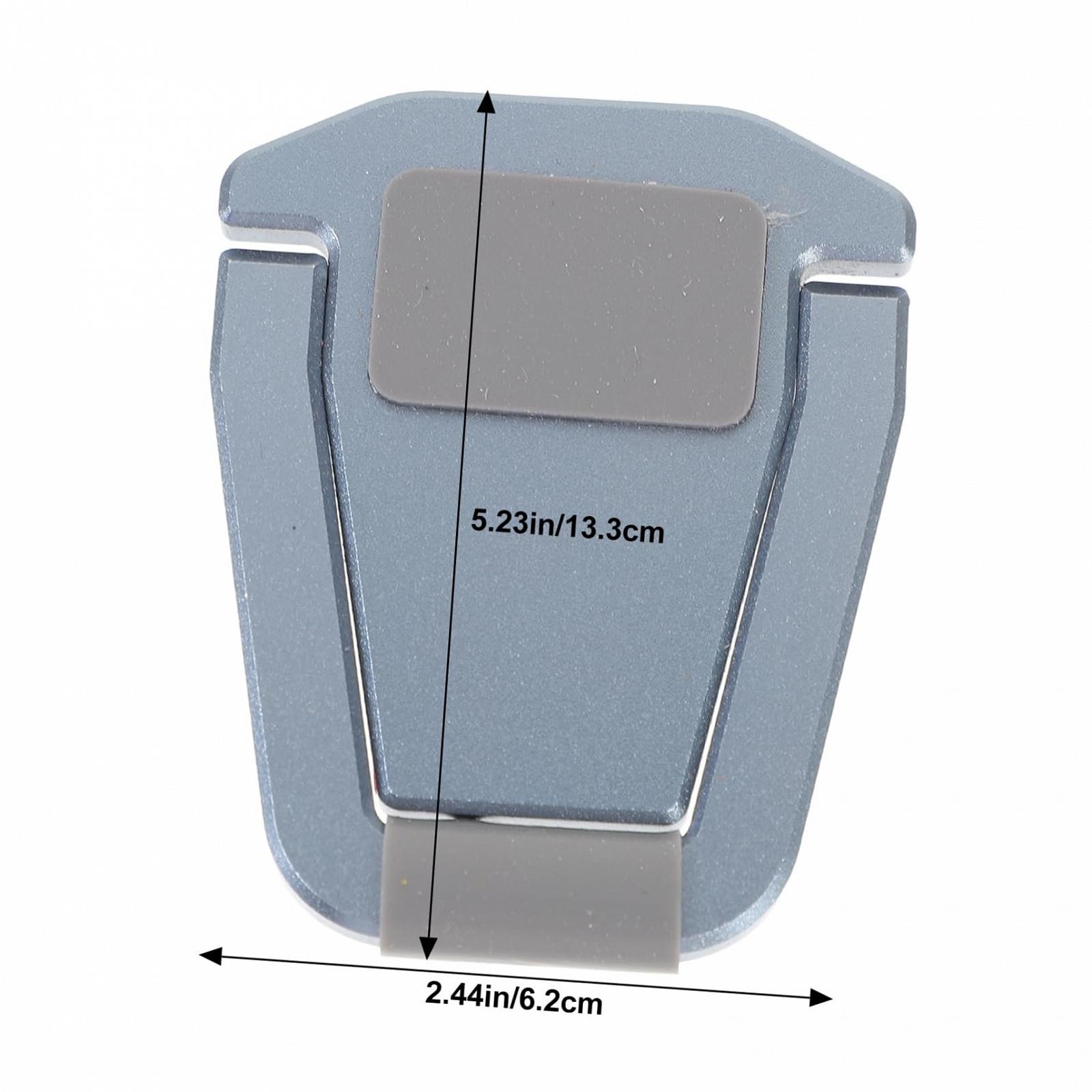 Подставка для ноутбука NUOBESTY из алюминиевого сплава, маленькая и компактная подставка для охлаждения ноутбука, подставка для клавиатуры ПК с углом наклона для оптимальной теплопередачи и надежного удержания, фото №2