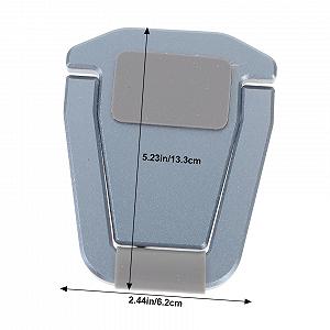 Подставка для ноутбука NUOBESTY из алюминиевого сплава, маленькая и компактная подставка для охлаждения ноутбука, подставка для клавиатуры ПК с углом наклона для оптимальной теплопередачи и надежного удержания synthetic.ua - Фото 1