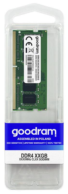 Модуль памяти SO-DIMM 8GB/3200 DDR4 GOODRAM (GR3200S464L22S/8G), фото №2