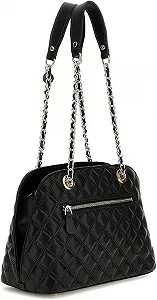 Жіноча сумка Guess Giully Dome Чорний synthetic.ua - Фото 1